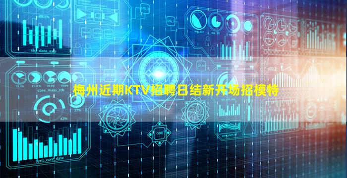 梅州近期KTV招聘日结新开场招模特